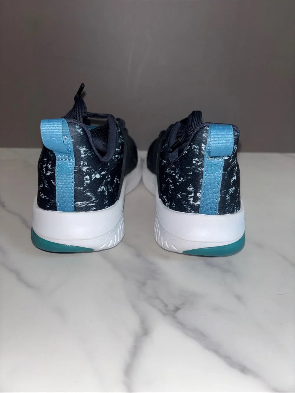 all in motion Kids Navy and Teal Athletic Sneakers